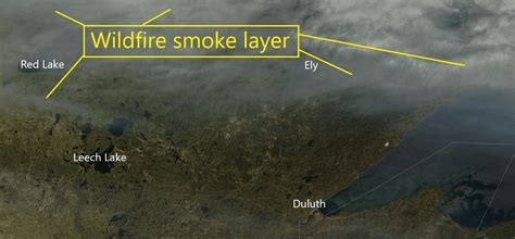 Wildfire Smoke Aloft Over Parts Of Minnesota Mpr News