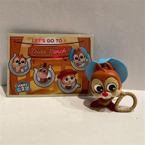 Disney Toys Disney Doorables Dale Lets Go Series 2 Common Postcard