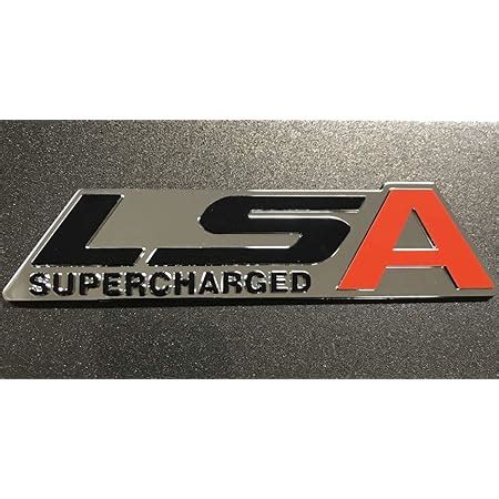 Amazon Pc Lsa Emblem Badge Lsa Supercharger Lsa Supercharged Lsa