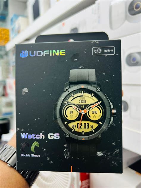 Udfine Watch Gs Hd Display Bluetooth Calling Alexa With Gps