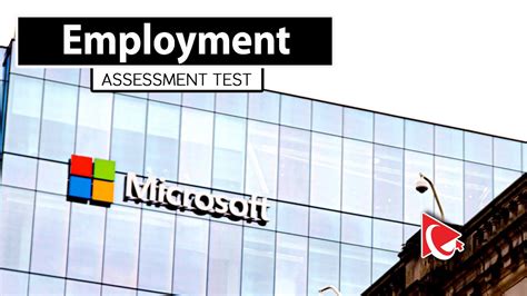 How To Pass Microsoft Aptitude Employment Assessment Test Youtube