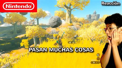 Mi Reacci N Al Gameplay De Zelda Tears Of The Kingdom Youtube