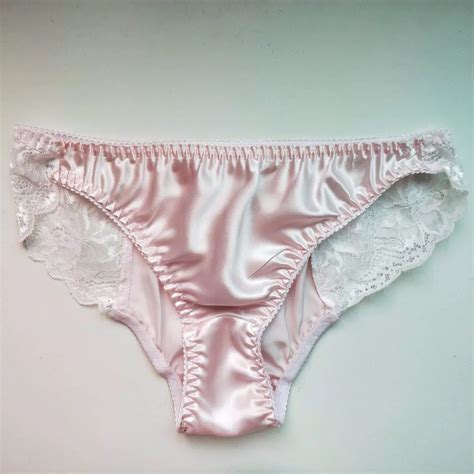 2019 New Arrival 100 Silk Womens Sexy Lace Panties Seamless Satin