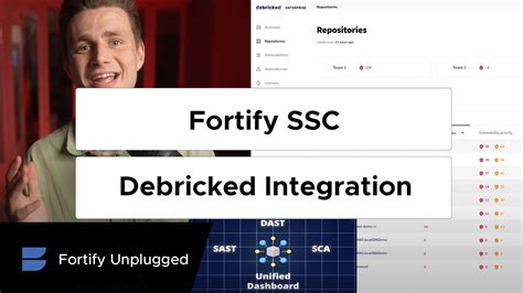 Debricked Integration Into Fortify Software Security Center Ssc Youtube