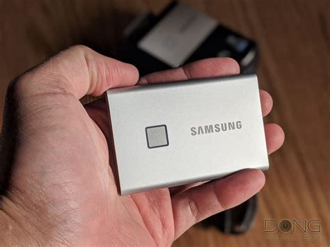 Samsung T7 Touch Portable SSD Review - Dong Knows Tech