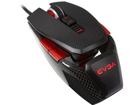 Evga Torq X10 Carbon 901 X1 1102 Kr Black 9 Buttons 1 X Wheel Usb Wired