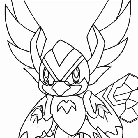 10 Desenhos De Pokémon Corviknight Para Imprimir E Colorir