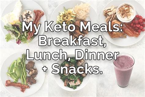 Keto Meals Breakfast Lunch Dinner Healthful Pursuit