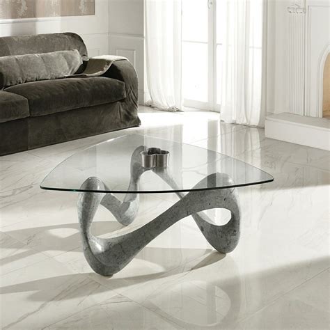 Beau Table Basse En Verre Design Italien Id Es De D Coration Coffe