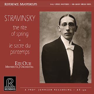 New Reference Mastercuts LP Stravinsky The Rite Of Spring