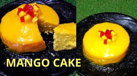 Super Soft And Yammy Mango Cake Mango Cake Without Oven Butter