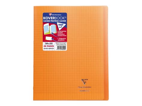 Clairefontaine Koverbook Cahier Polypro X Cm Pages