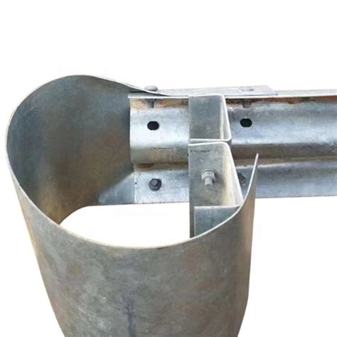 Hot DIP Galvanized Steel Terminal End Traffic Barrier For W Beam Guardrail China Traffic