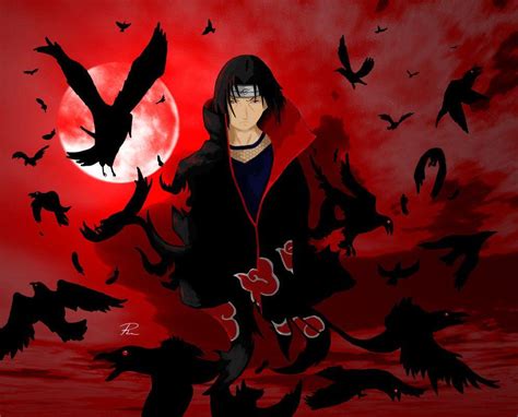 Uchiha Itachi Crow Wallpapers - Top Free Uchiha Itachi Crow Backgrounds ...