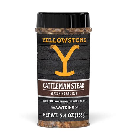 Yellowstone Gluten Free Cattleman Steak Seasoning And Rub 54 Oz Shipt