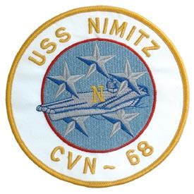 Navy USS Nimitz Patch | North Bay Listings