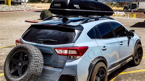 Crosstrek Gets A Thule Roof Cargo Box To Carry More Overlanding Gear