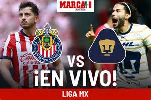 ¿Cómo quedó Chivas vs Pumas UNAM? Resultado y Cronología juego hoy Liga