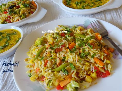 KASHMIRI PULAO – tinditirtha