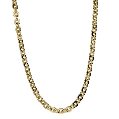 Mens 9ct Yellow Gold 21 Belcher Chain 18 0g Miltons Diamonds