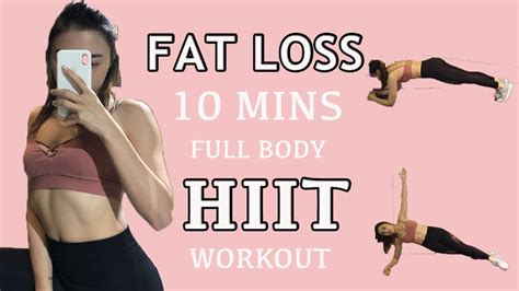 10 Mins Full Body Hiit Workout｜10分鐘極速燃燒脂肪訓練｜no Equipment Needed ｜無需器材訓練