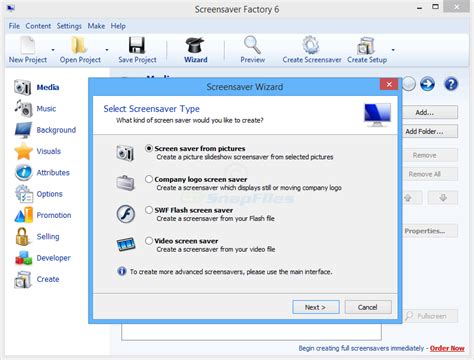 Screensaver Factory Pro Screenshot And Download At