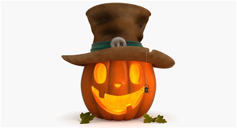 3d Model Halloween Pumpkin