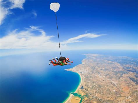 Saltos De Paraquedas No Algarve Skydive Em Portim O