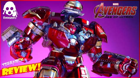 Review DLX Iron Man Mk 44 Hulkbuster Avengers Age Of Ultron ThreeZero