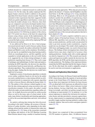 Diagnosis Of Cardiac Disease Utilizing Machine Learning Techniques And