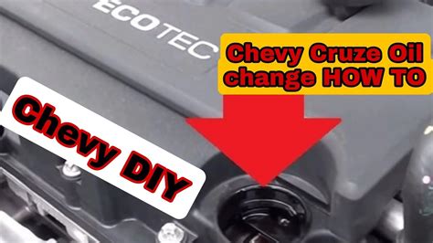 Chevy Cruze Oil Change How To How To Change Your Oil Fast And Easy