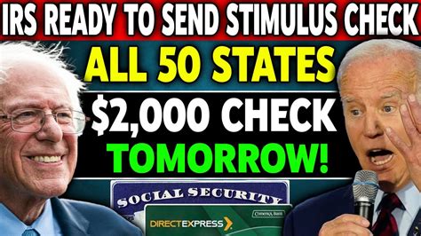 States Included Much Awaited Stimulus Check Finally Arrives