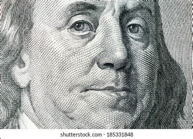 Benjamin Franklin Dollar Bill One Hundred Stock Photo 185331848 ...