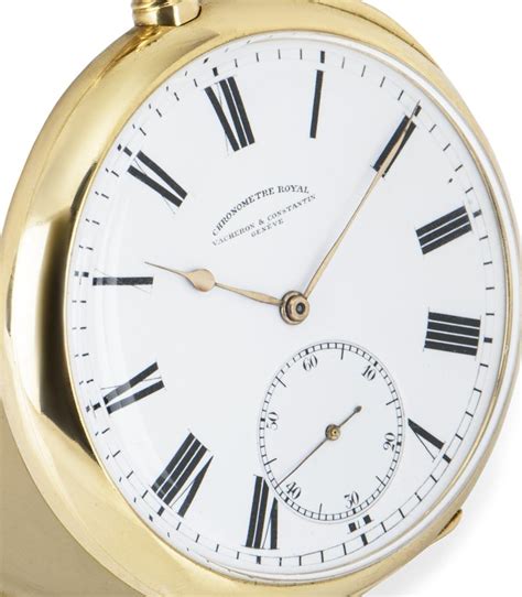 Vacheron Constantin Chronometre Royal Open Face Pocket Watch At 1stdibs