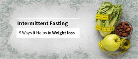 How Does Intermittent Fasting Help In Weight Loss