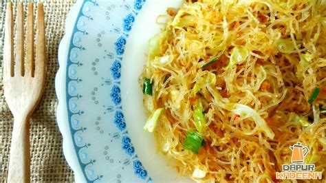 Resep Bihun Goreng Kampung Enak Praktis Youtube