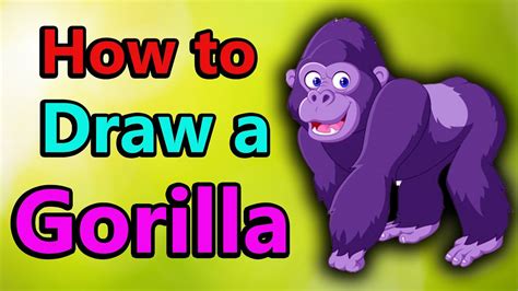 How To Draw A Gorilla Tag Character