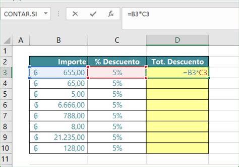 Referencias Relativas En Excel Excelfull