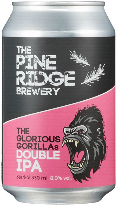 The Pine Ridge Brewery The Glorious Gorillas Double IPA Systembolaget