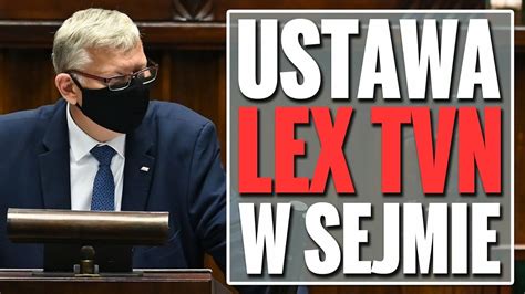 Ustawa Lex Tvn Przyj Ta Przez Sejm Skr T Debaty W Sejmie Cda