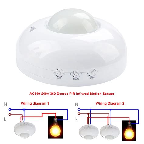 Sensor De Movimento Luz - Sensor De Movimento Luz 220v Sensor Automático Interruptor De Luz Led ...