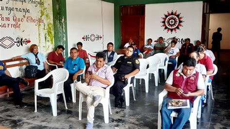 Reunión Multisectorial En La Municipalidad Distrital De Chazuta