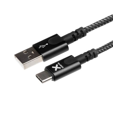 Kabel Usb Do Usb Typu C M Xtorm Pleciony Nylon Czarny Xtorm Sklep