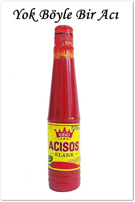 New King Klasik Acı Sos 160 Gr Hot Sauce Yok Böyle Bir Acı Sipariş Verin Sofralarınıza Lezzet