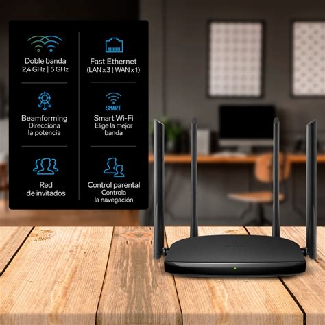 Steren Router Wi Fi Doble Banda Ac Kemik Guatemala