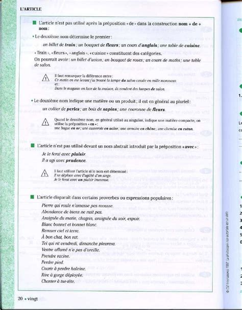 Grammaire Progressive Du Fran Ais Avanc Grammaire Progressive Du