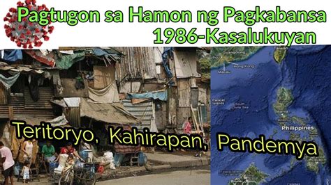 Araling Panlipunan 6 I Pagtugon Sa Hamon Mula 1986 Kasalukuyan I Mga