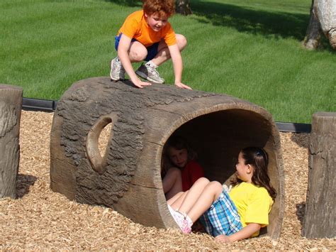 Log Crawl Playground Tunnel - Commercial Playground Equipment | Pro Playgrounds