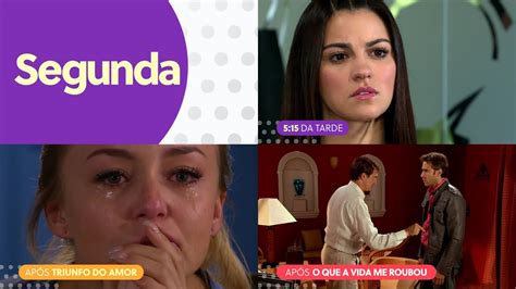 Chamada Tripla Das Novelas Da Tarde Do Sbt Segunda Youtube