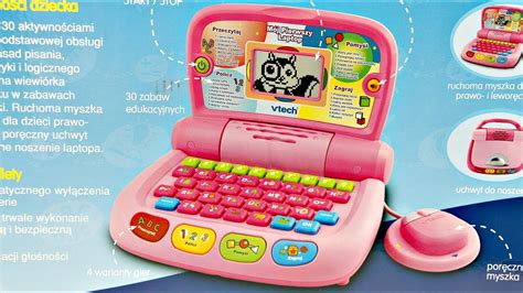 My First Laptop M J Pierwszy Laptop Vtech Recenzja Youtube